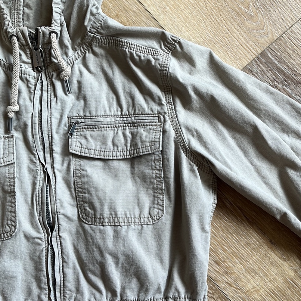 CARHARTT El Paso Utility Jacket Tan - Picture 6 of 16